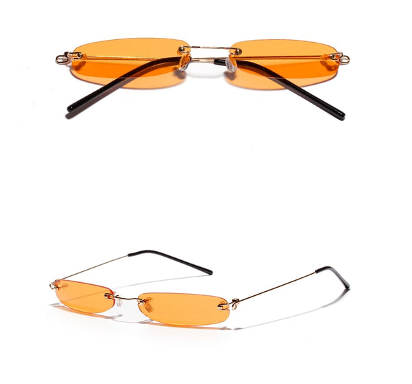 90s Sunglasses Orange