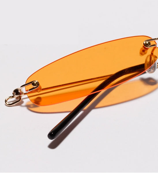 90s Sunglasses Orange